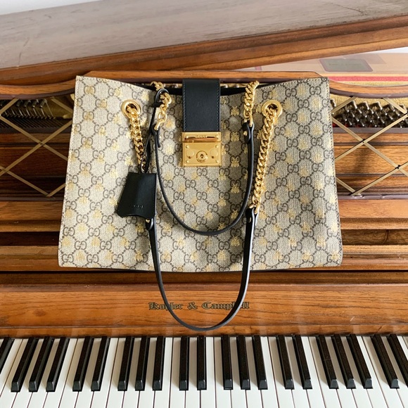 gucci medium padlock bag